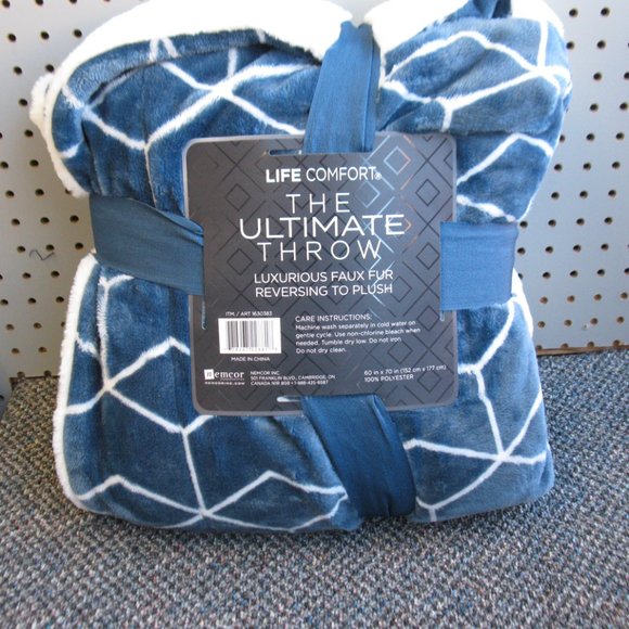 Life Comfort Bedding Life Comfort The Ultimate Throw Luxurious Faux